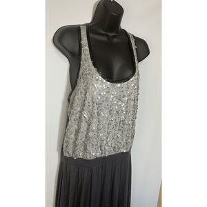 Victoria's Secret 62" Maxi Tank Sequin Dress Size Medium